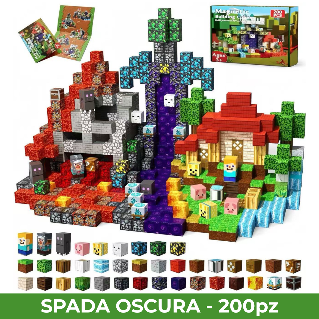 CUBECRAFT - Set di cubi magnetici