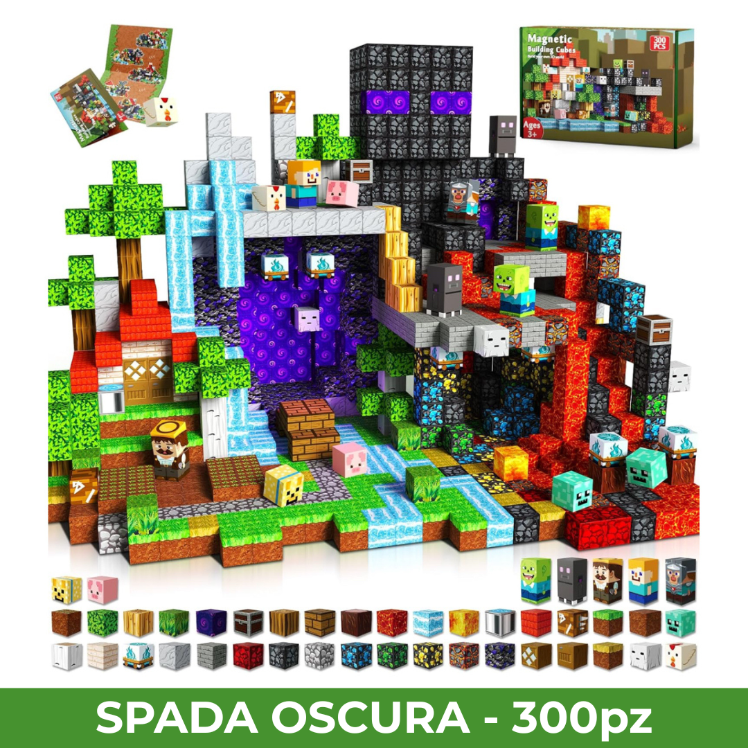 CUBECRAFT - Set di cubi magnetici