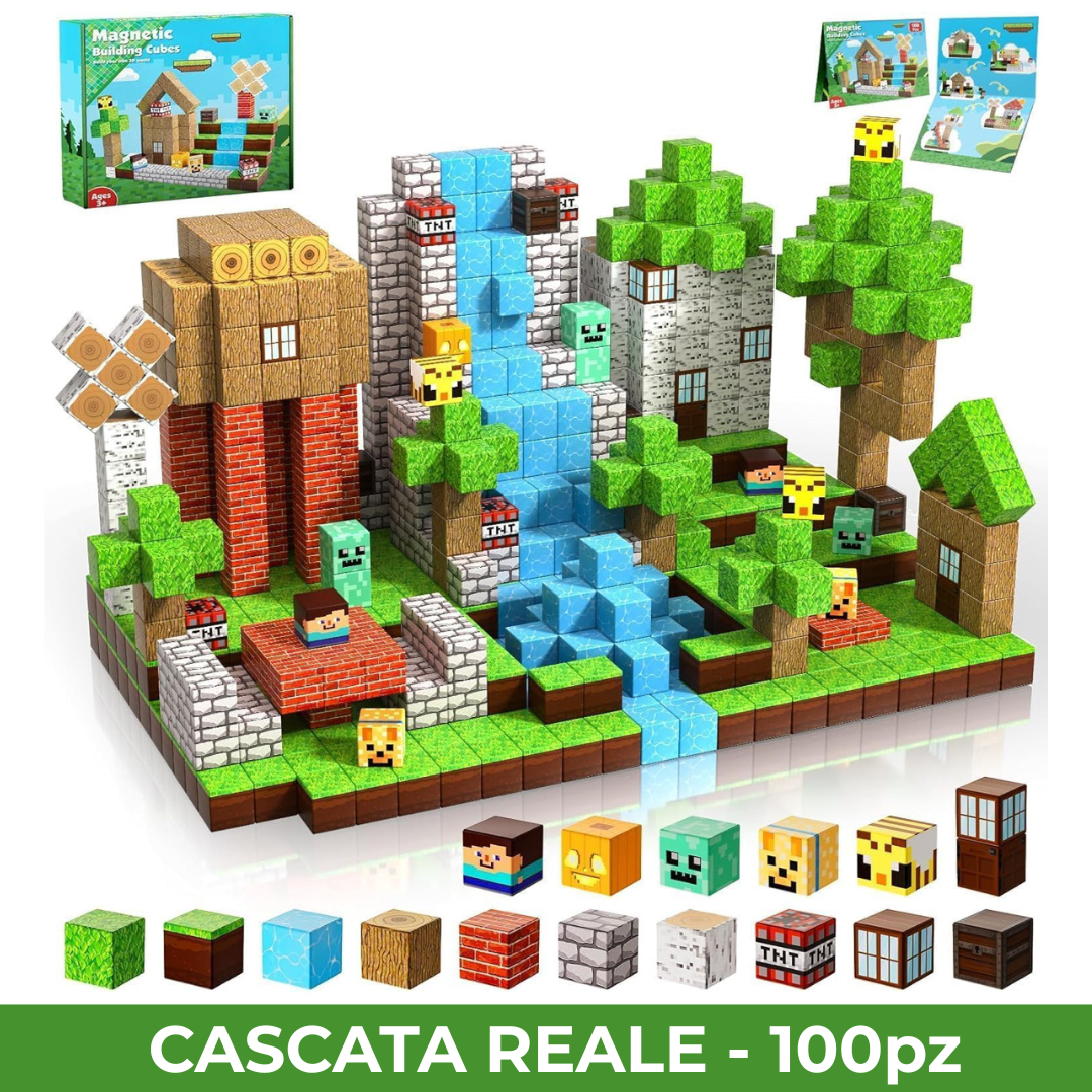 CUBECRAFT - Set di cubi magnetici