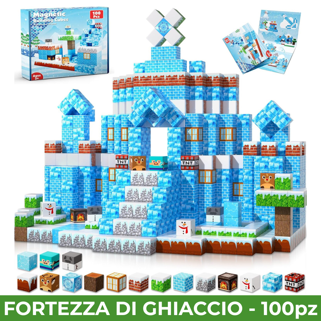 CUBECRAFT - Set di cubi magnetici